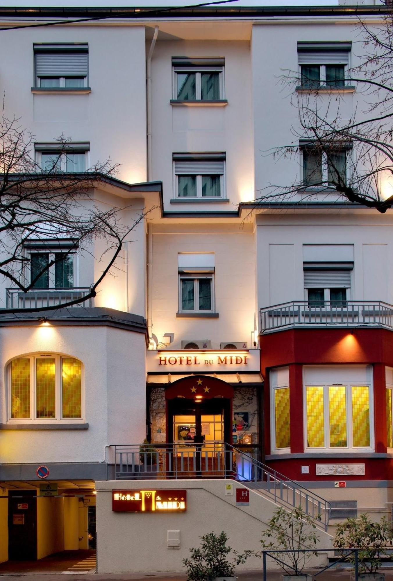 Logis Hotel Du Midi - Saint Etienne Sud Eksteriør billede