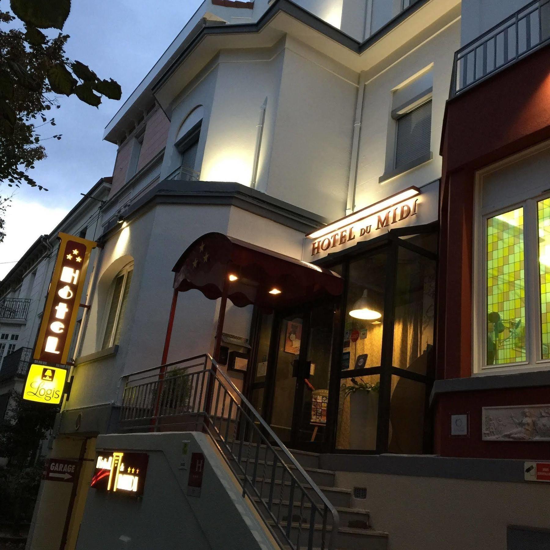 Logis Hotel Du Midi - Saint Etienne Sud Eksteriør billede