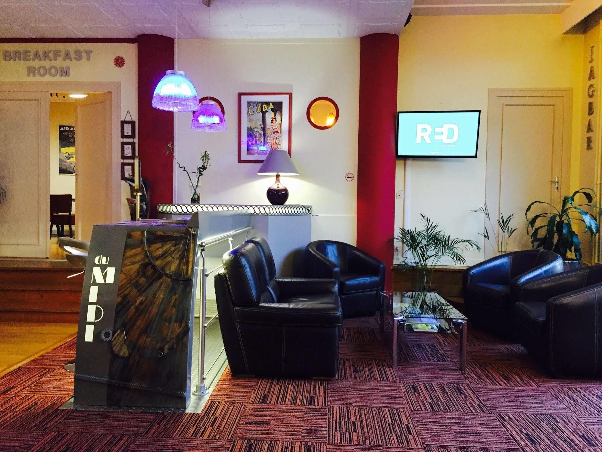 Logis Hotel Du Midi - Saint Etienne Sud Eksteriør billede